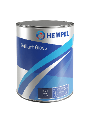 Hempel Brilliant Glanzfarbe, Kobaltblau, 750 ml