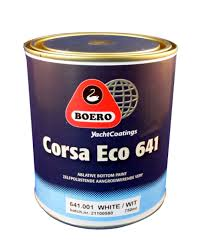 Boero Corsa Eco Antifouling Kupfer frei, 750 ml, Weiss