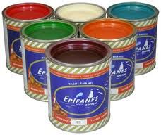 Epifanes boat varnish / Yacht Enamel, color 205, dark blue, 750 ml