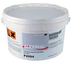 Alexseal Fairing Compound 202, Thick Base, White, 2 gallon