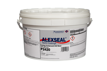 Alexseal Fairing Compound 242, Converter, Fast Red, 0,5 gallon
