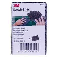 3M Scotch Brite, nylon schuurpad, 09447 Middel per 10 stuks