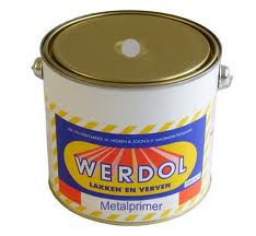 Werdol Metalprimer Wit,  4 liter